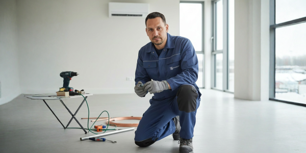 Janda Plivér klímaszerelés közben